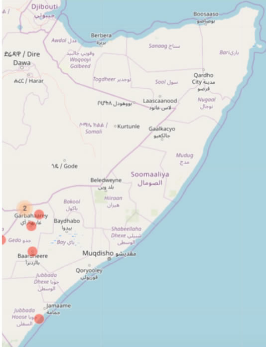 Where We Work Map Where We Work Map