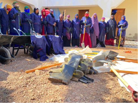 Garbahareey Women Sanitation Groups - Distribution of Sanitation Tools_WAPA_10.07.2021(2)